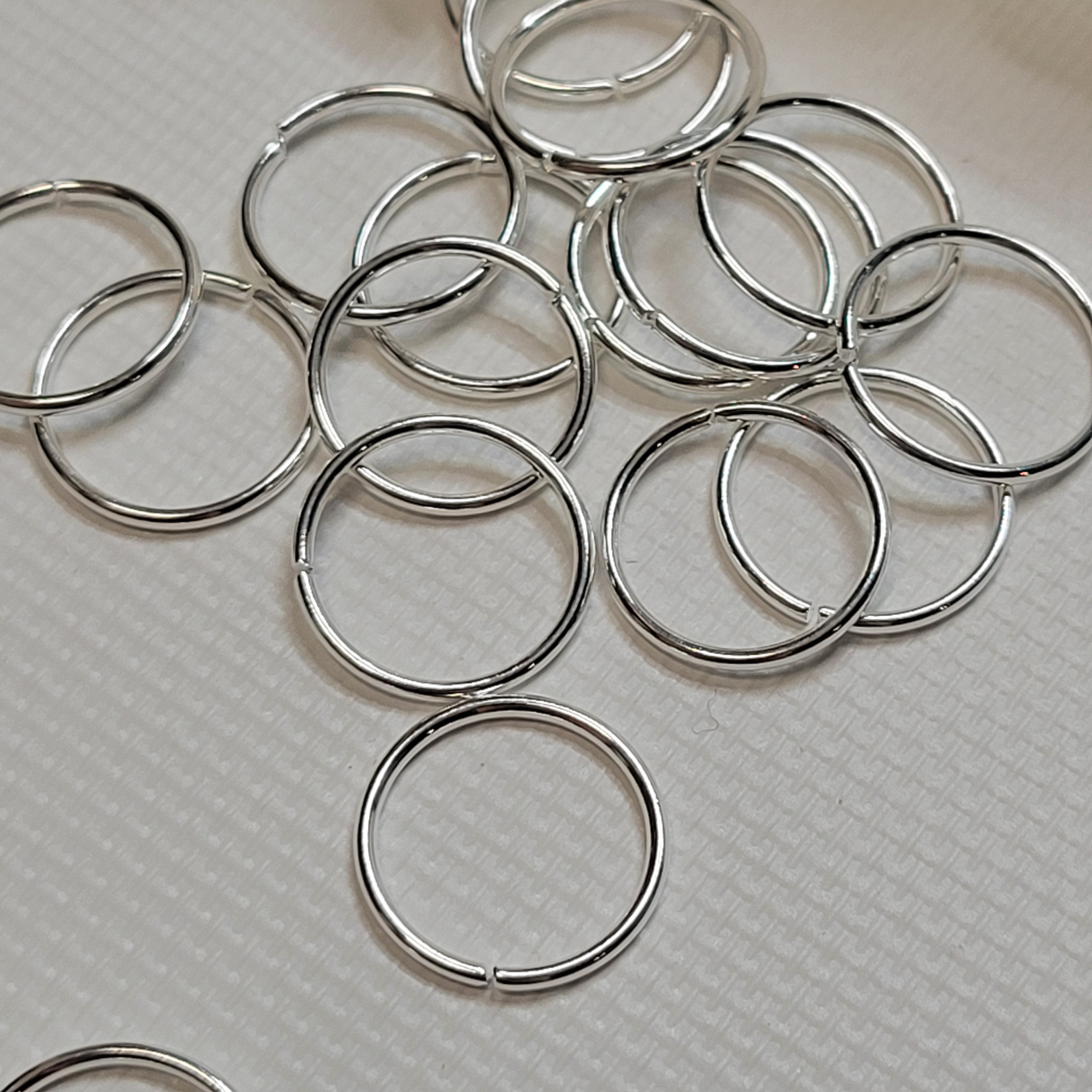 1/2" Jump Rings | 100 Pack